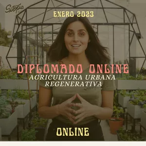 Imagen de portada para Curso online Diplomado Online de Agricultura Urbana Regenerativa