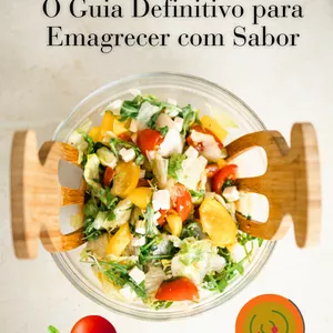 Imagem de capa para o Ebook O Guia DEFINITIVO para Emagrecer com Sabor em 10 dias