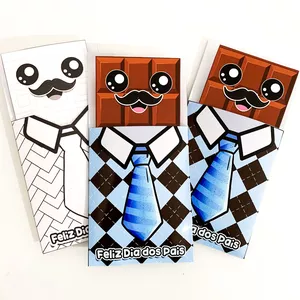 Imagem de capa para o Ebook Cartão Dia dos Pais tema Chocolate.