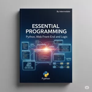 Imagem de capa para o Ebook Python, Web Front-End e Programação Essencial
