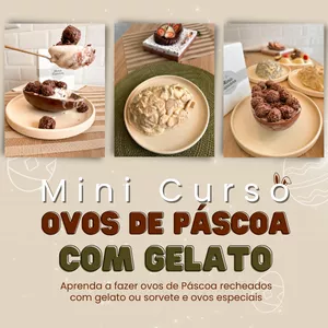 Imagem do curso Ovos de Páscoa com Gelato