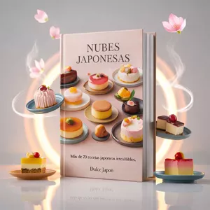 Imagen de portada para Ebook Nubes Japonesas: Pastelería japonesa delicada, técnica y paso a paso