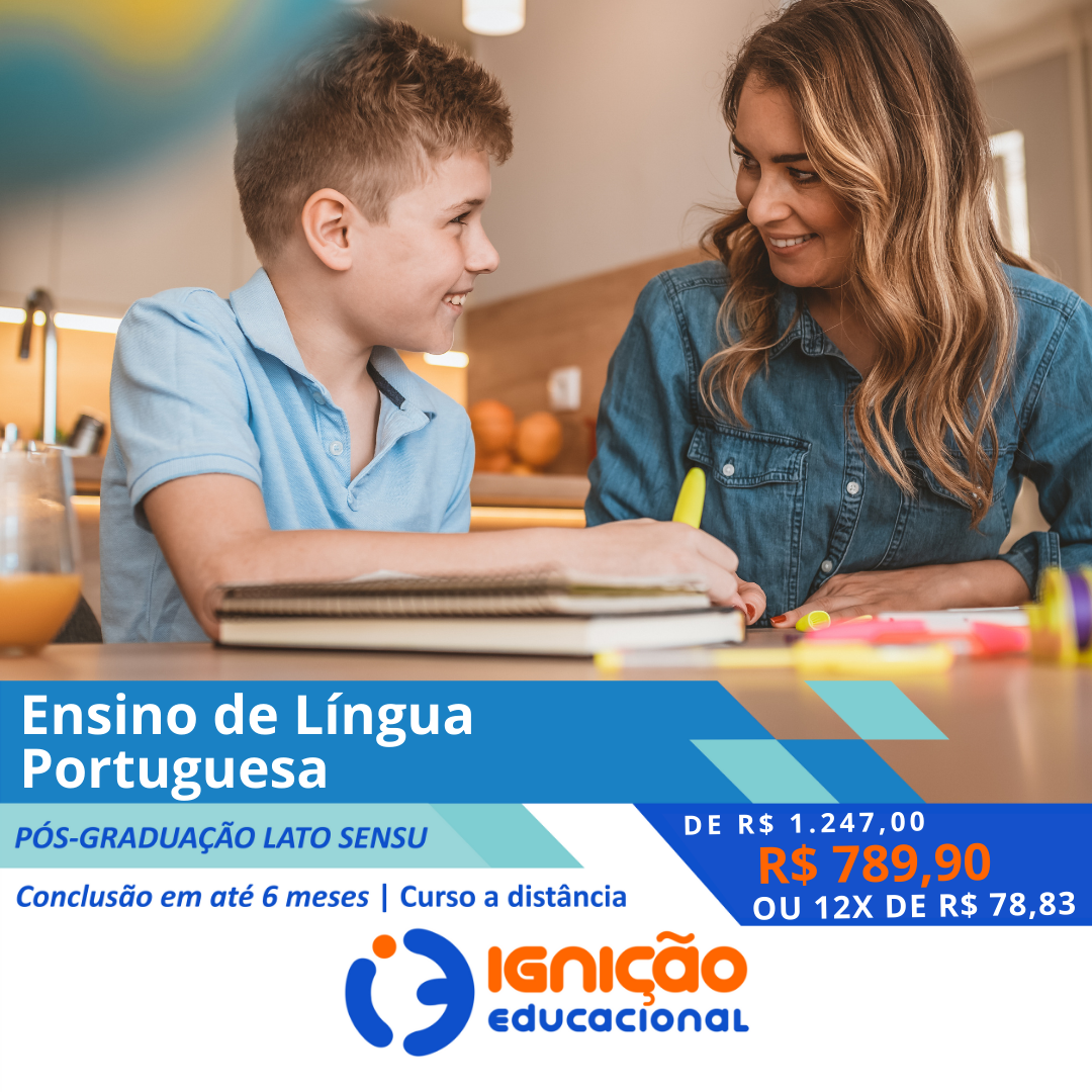 Imagem do curso Pós-Graduação em Ensino de Língua Portuguesa