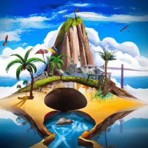 Imagem de capa para o Curso online Arte Surreal Paisagem Natural