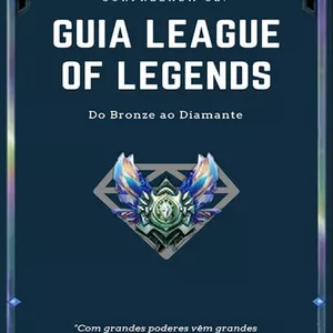Imagem de capa para o Ebook Guia League of Legends do bronze ao diamante