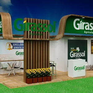 Imagem de capa para o Curso online PROJETO DE STAND EM 3D - GIRASSOL AGRÍCOLA