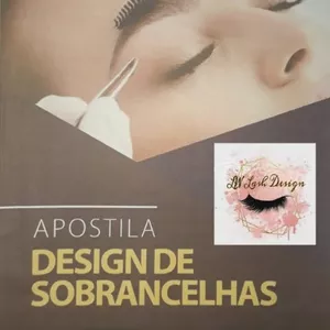Imagem de capa para o Ebook Apostila de Design de Sobrancelhas 