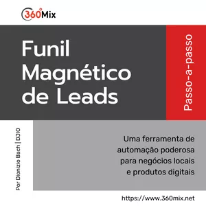 Imagem de capa para o Ebook Funil Magnético de Leads | Tutorial Passo-a-Passo