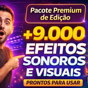 Imagem do curso Pacote Premium de Edição  +9.000 efeitos prontos para usar
