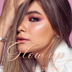 Imagem de capa para o Ebook Glow Up em 28 dias