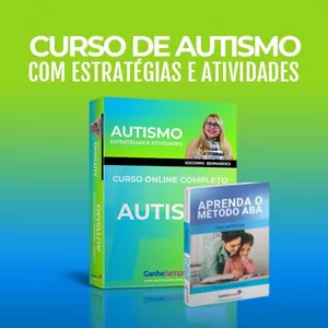 Curso de Autismo com Estratégias e Atividades