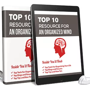 Cover image for Ebook Top 10 Resources For An Organized Mind AudioBook and Ebook