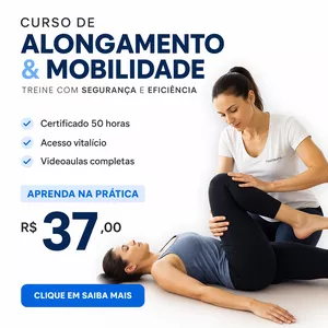 Imagem do curso ALONGAMENTOS E MOBILIDADE AVANÇADOS