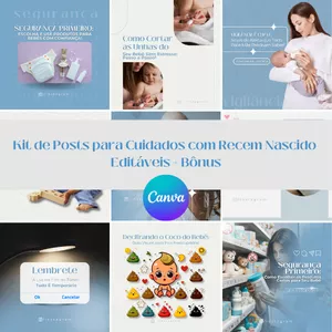 Imagem de capa para o Curso online Kit de Post para Cuidados com RN