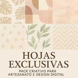 Imagen de portada para Ebook HOJAS EXCLUSIVAS – Diseños Únicos para Manualidades y Proyectos Digitales