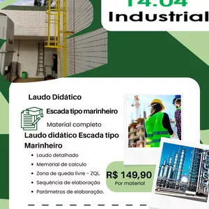 Imagem do curso Linha de vida e Estrutura para Escada tipo Marinheiro 
