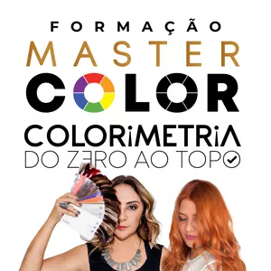 Imagem do curso FORMAÇÃO COLOR MASTER - COLORIMETRIA DO ZERO AO TOPO