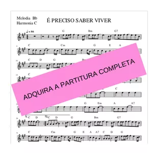 Imagem de capa para o Ebook É  preciso saber viver