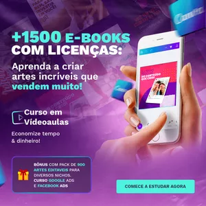 Imagem do curso Aprenda a criar artes incríveis no canva