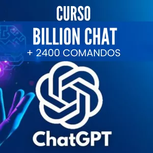Imagem de Curso BillionChat + 2.400 Comandos Chat GPT criado por Fernanda Milena na hotmart
