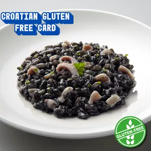 Cover image for Ebook Detailed Restaurant Gluten Free Card (in Croatian)