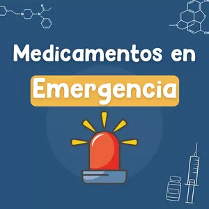 Imagen de portada para Curso online - Medicamentos en Emergência