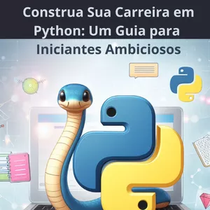Imagem de capa para o Ebook Construa Sua Carreira em Python: Um Guia para Iniciantes Ambiciosos