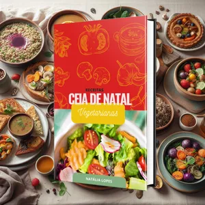 Imagem de capa para o Ebook Receita Ceia de Natal Vegetariana