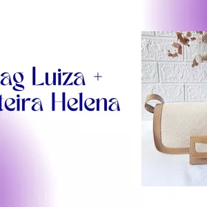 Imagem de capa para o Curso online Kit  Bolsa Luiza + carteira Helena 