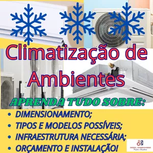 Imagem do curso CLIMATIZAÇÃO: Dimensionamento, Orçamento e Instalação.