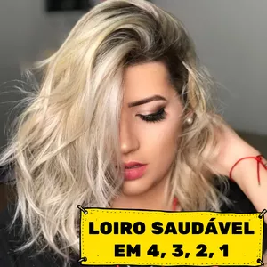 Imagem de capa para o Curso online Cronograma Loiro Saudável em 4 Passos
