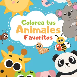 Imagen de portada para Ebook Colorea tus animales favoritos