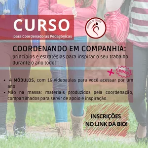 Imagem de capa para o Curso online COORDENANDO EM COMPANHIA: princípios e estratégias para inspirar o seu trabalho o ano todo! 