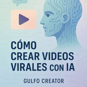 Imagen de portada para Ebook Cómo crear videos virales con IA