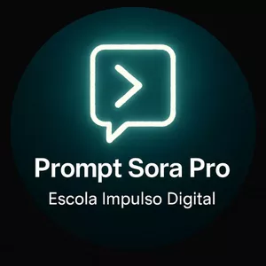 Imagem de capa para o Ebook Prompt Sora — 100 Prompts Cinematográficos para Criar Vídeos com IA em 5 Segundos