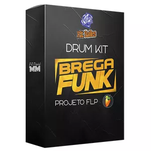 Imagem de capa para o Curso online DRUM KIT BREGA-FUNK + PROJETO FL STUDIO