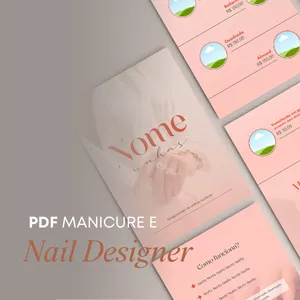 Imagem de capa para o Ebook PDF Manicure Nail Designer