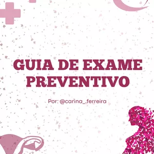Imagem de capa para o Ebook Guia de exame preventivo