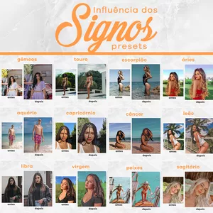 Imagem de capa para o Curso online Influência dos Signos *Presets*