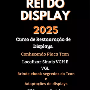 Imagem de capa para o Ebook Projeto Rei dos Display