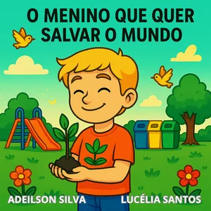 Imagem de capa para o Ebook O MENINO QUE QUER SALVAR O MUNDO