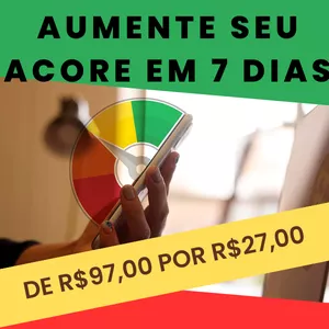 Imagem de capa para o Ebook Desafio aumente seu score em 7 dias