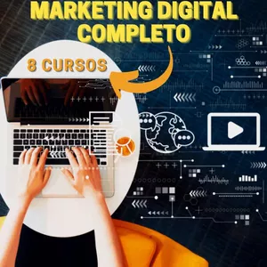 Imagem do curso Marketing Digital Completo - 8 cursos