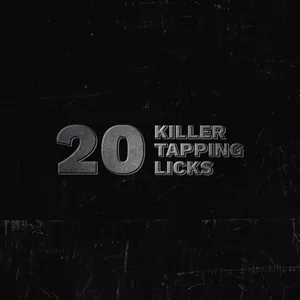 Imagen de portada para Curso online 20 Killer Tapping Licks - ESP