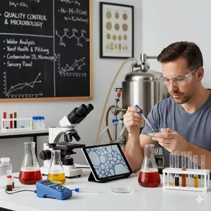 Imagem de capa para o Ebook O controle de qualidade e reprodutibilidade de lotes de cerveja caseira