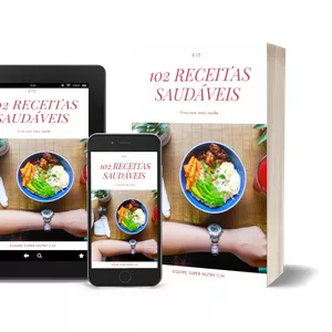 Imagem de capa para o Ebook 102 RECEITAS PARA EMAGRECER
