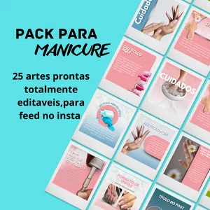 Imagem de capa para o Curso online Pack Manicure