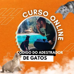 Imagem de capa para o Curso online Código do Adestrador de Gatos - Extensão de Acesso