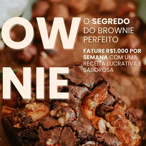 Imagem de capa para o Ebook O segredo do brownie perfeito - MariBrownie