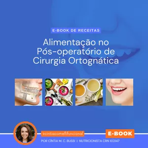 Imagem de capa para o Ebook Alimentação no Pós-operatório de Cirurgia Ortognática